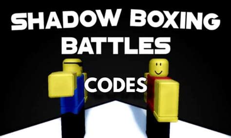 Shadow Boxing Battles Codes - Roblox Updated 2024