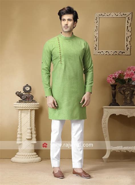 Pista Green Color Kurta Set... | Gents kurta design, Mens fashion summer outfits, Designer ...