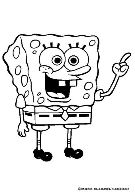 Sponge bob coloring pages - Hellokids.com