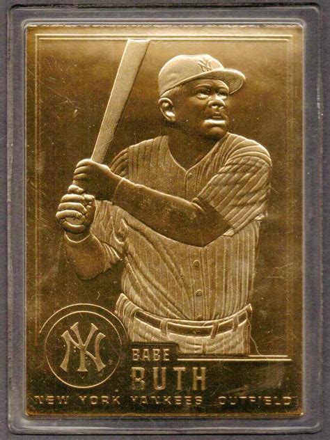 1996 - Babe Ruth Gold Card | Collectors Weekly