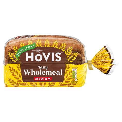 Hovis Wholemeal Medium 800g - Bestway Wholesale