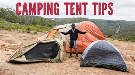 Camping Tent Tips - YouTube