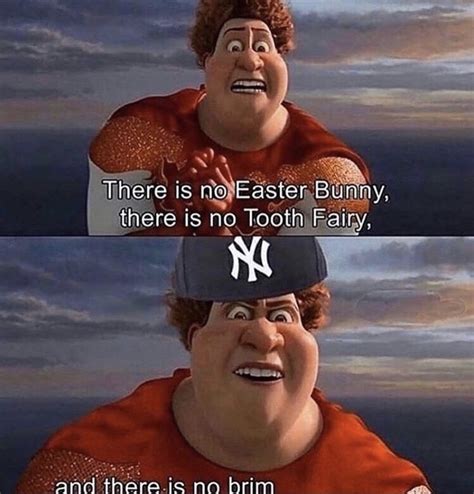 there is no brim | Yankee With No Brim | Know Your Meme