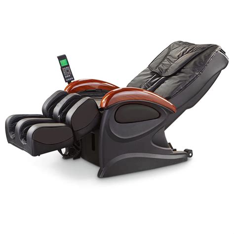 Deluxe Shiatsu Massage Chair, Black - 299928, Massage Chairs & Tables at Sportsman's Guide