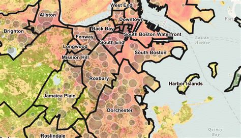 Boston Neighborhoods Impacted by Urban Heat - The Scope