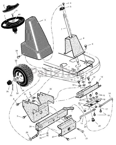 Craftsman 536.270320 - Craftsman 30" Lawn Tractor (2006) (Sears ...