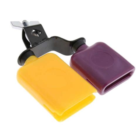 Promo Plastic Cowbell Cow Bell Mountable Drum Kit Musical Percussion ...