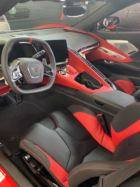 2021 Corvette VIN 001 interior - CorvetteForum