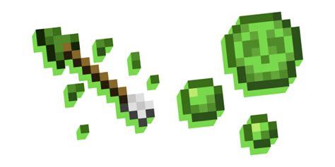 Minecraft Poison and Arrow of Poison cursor – Custom Cursor