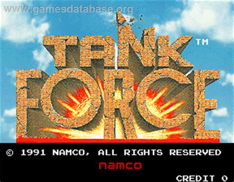 Tank Force - Arcade - Games Database