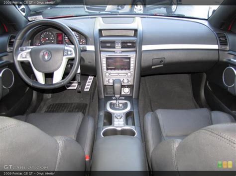 Onyx Interior Dashboard for the 2009 Pontiac G8 GT #44660163 | GTCarLot.com