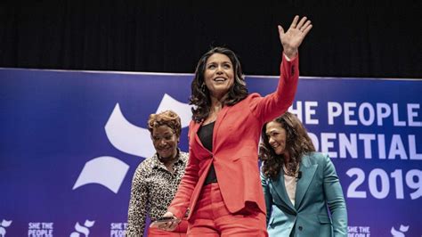 2020 candidate Rep. Tulsi Gabbard presses that US must not go to war ...