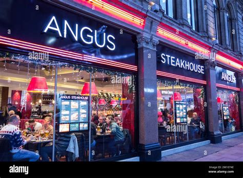 Angus Steakhouse, Coventry Street, London, W1D, England, UK Stock Photo - Alamy