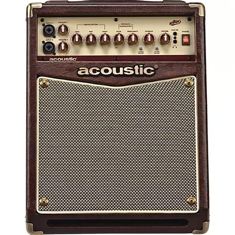 Acoustic A20 20W Acoustic Guitar Amplifier Brown/Tan | Musician's Friend