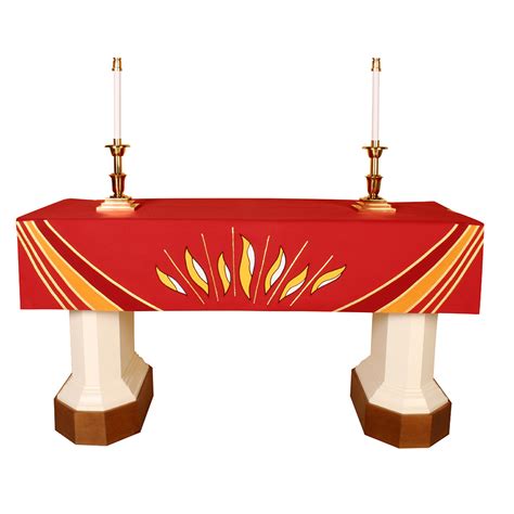 Ascension Series Altar Frontals - Red Pentecost - Abbott Hall