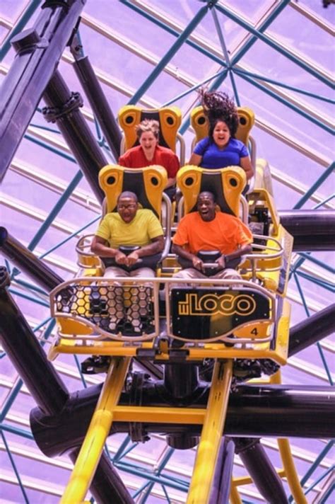 Adios, Lunch: El Loco Roller Coaster Opens at Adventuredome Inside ...