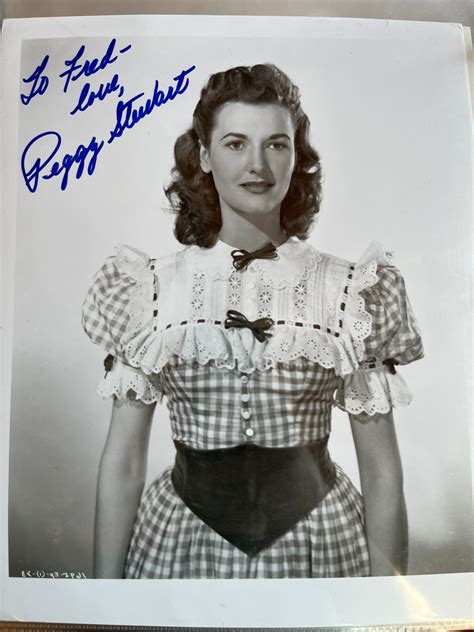 PEGGY STEWART, cowgirl actress, autograph – Williamsburg Nostalgia Fest