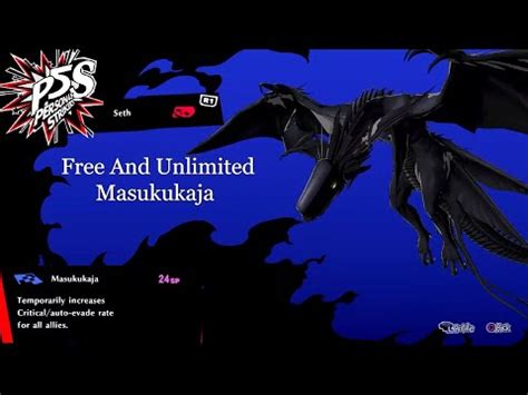 Infinite Masukukaja (Speed/Evasion) - P5S - YouTube