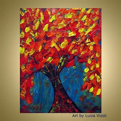 Fall Tree Painting at PaintingValley.com | Explore collection of Fall Tree Painting