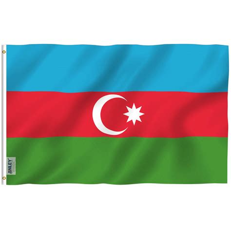 Fly Breeze Azerbaijan Flag 3x5 Foot - Anley Flags