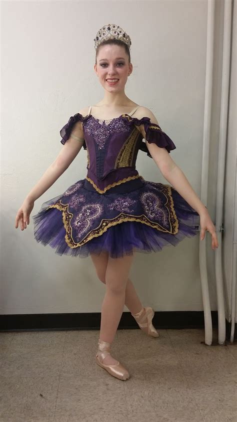 Purple/Gold Sugar Plum Fairy for The Nutcracker - Designed and made by ...