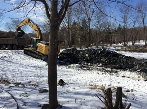 Digging the pond deeper! Feb 2015 | Pond, Outdoor, Dig