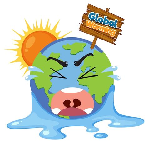 Earth Global Warming Clipart