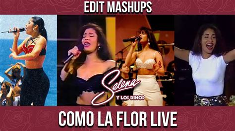 Como La Flor Live - Selena y Los Dinos - YouTube