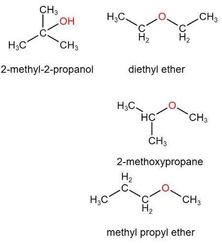 2 Propanol Structural Formula