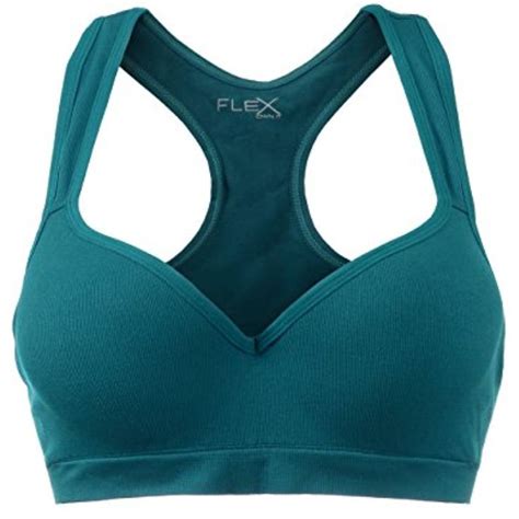 BEKDO Womens Seamless Push Up Racerback Padded Underwire Sports Bra ...