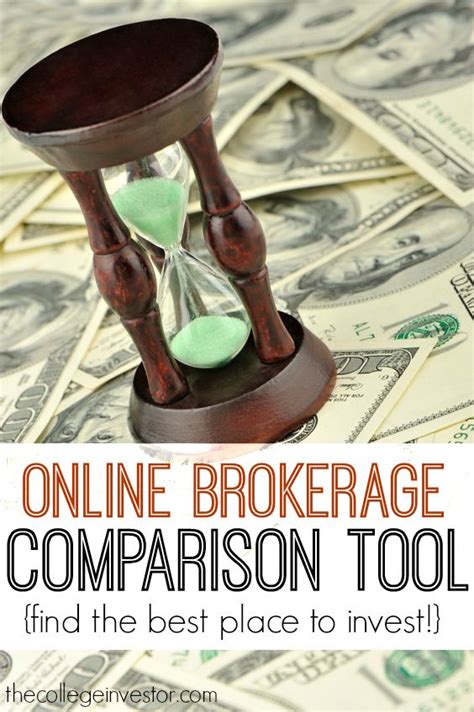 Online Stock Brokerage Comparison Tool | Investment tools, Good credit, Online stock