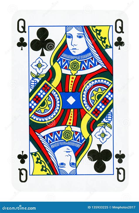 Ace Of Clubs Playing Card. Unique Hand Drawn Pocker Card. One Of 52 ...