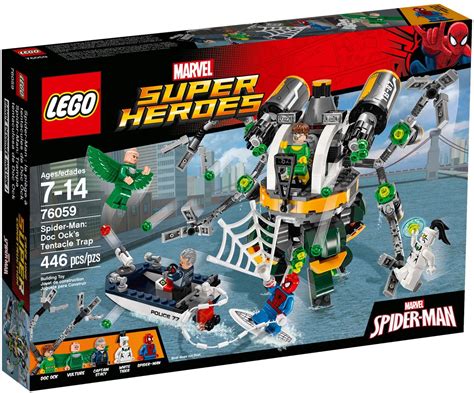 Buy LEGO Marvel Super Heroes Spider-Man: Doc Ock's Tentacle Trap 76059 ...