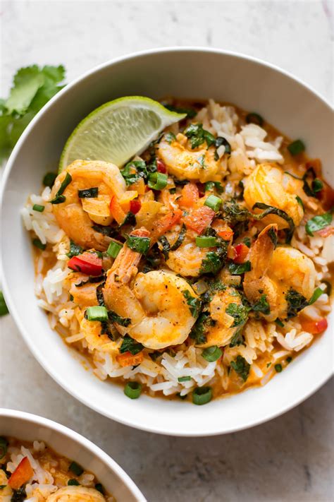 Easy Thai Shrimp Curry • Salt & Lavender