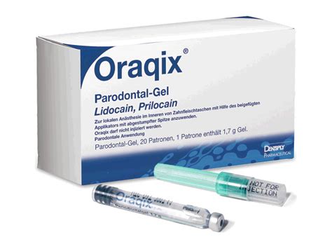 Oraqix Periodontal Gel (Dentsply Sirona) | Dental Product | Pearson Dental