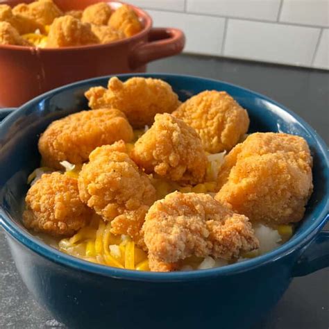 KFC Potato Bowl Recipe (Famous Popcorn Chicken Bowl)