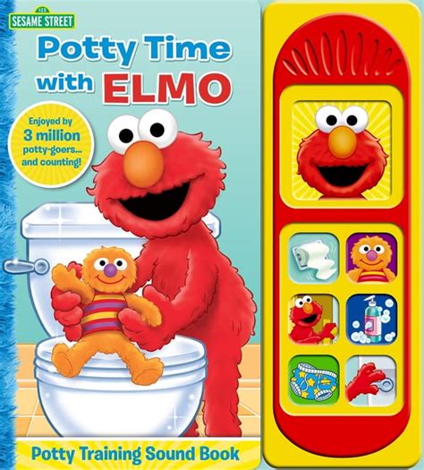 Sesame Street - Potty Time with Elmo - Potty Training Sound Book - PI Kids - Walmart.com