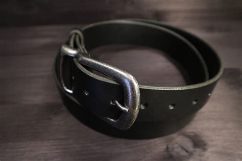 LEATHER BELT - Black // Mens Belt // Black Leather Belt // Mens Leather ...