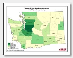 Printable Washington Maps | State Outline, County, Cities