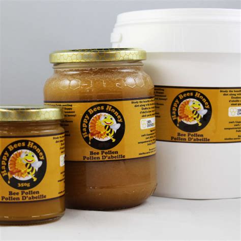 Bee Pollen Honey - Happy Bees Honey