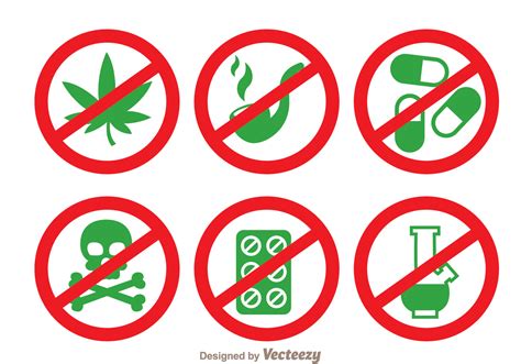 No Drugs Vector - Download Free Vector Art, Stock Graphics & Images