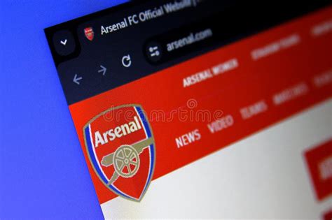 Arsenal football club logo editorial photography. Illustration of ...