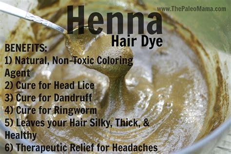 How to Dye Your Hair with Henna - The Paleo Mama