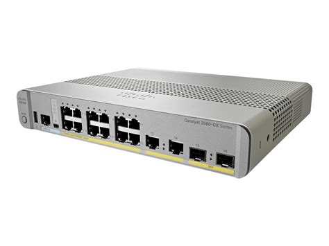 Cisco Catalyst 3560CX-12PC-S - switch - 12 ports - managed - rack ...