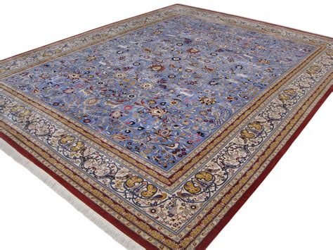 Tehran design silk carpet, Silk Rugs from Brights of Nettlebed