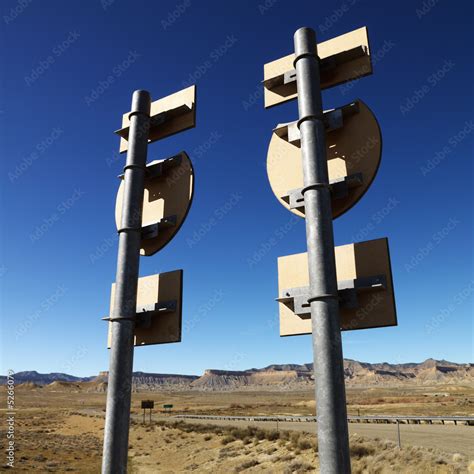 Two road signs. Stock Photo | Adobe Stock