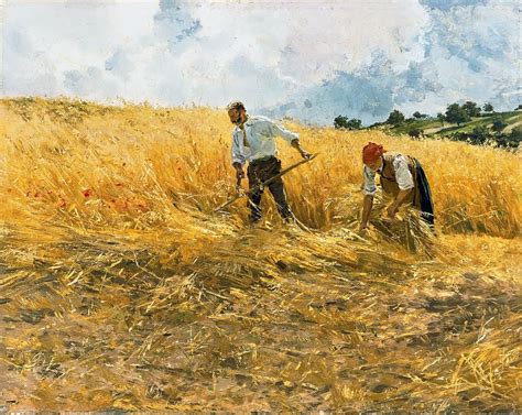 The harvest — Friedrich Kallmorgen