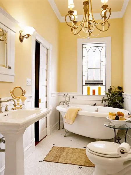 37 Sunny Yellow Bathroom Design Ideas - DigsDigs