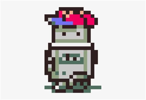 Earthbound Robot Ness Sprite - Ness Earthbound - 320x479 PNG Download - PNGkit