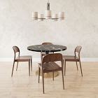 Orbit Extra Large Round Dining Table- Faux Marble | West Elm